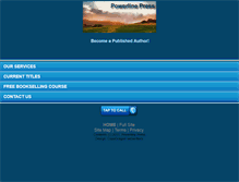 Tablet Screenshot of powerlinepress.com